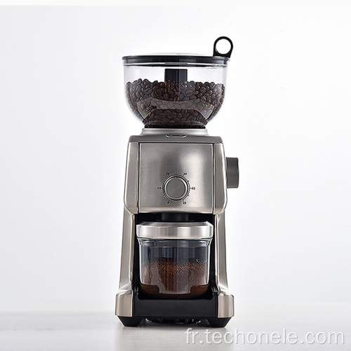 Acier inoxydable Espresso Bean électrique Conical Burr Coffee Grinder